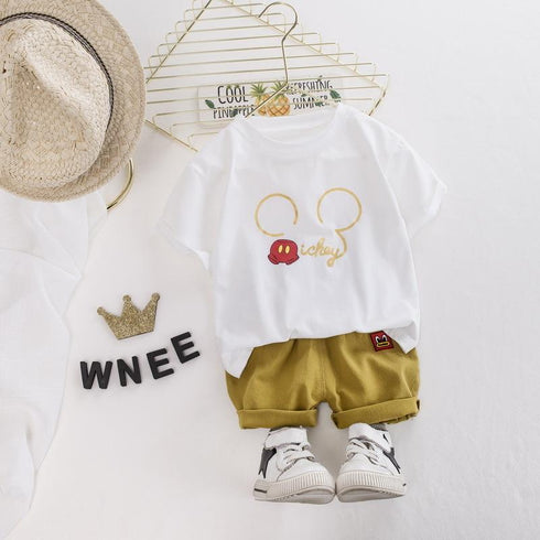 Children's Set Cartoon Tee